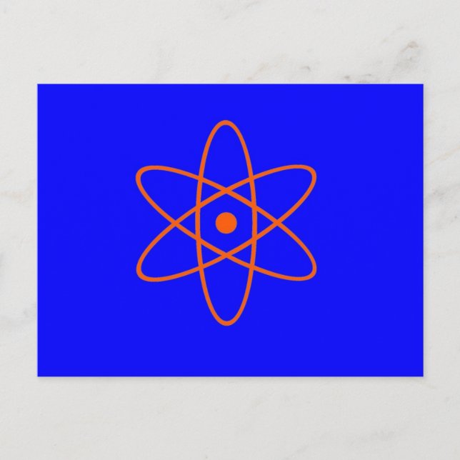 Postal Rótulo nuclear (Anverso)