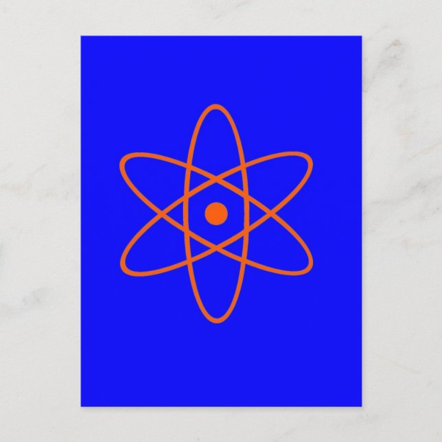 Postal Rótulo nuclear (Anverso)