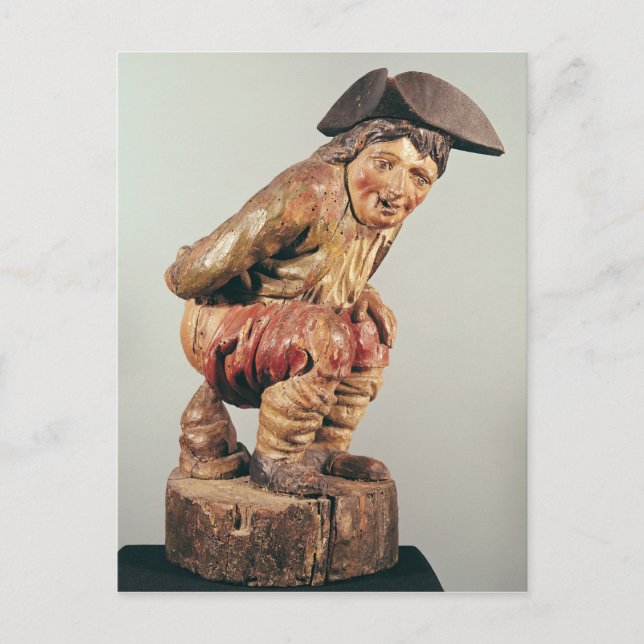 Postal Rótulo para una tienda de especias (Anverso)