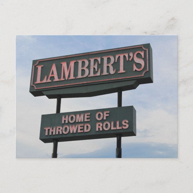 Postal Rótulo restaurante (Anverso)