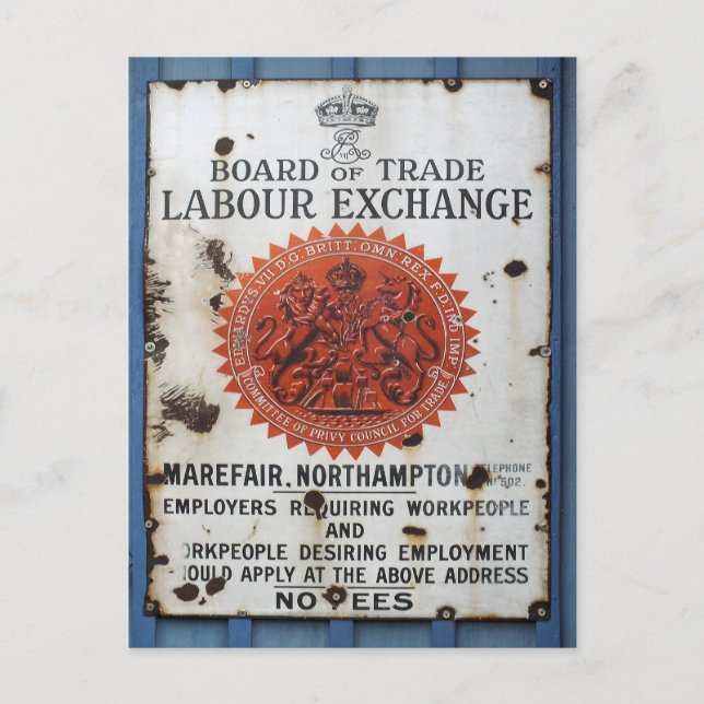 Postal Rótulo VINTAGE (Anverso)