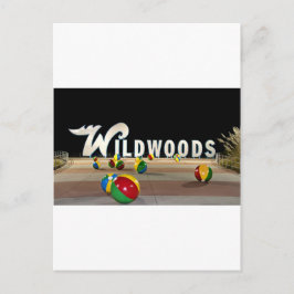 Postal Rótulo Wildwoods en Wildwood New Jersey