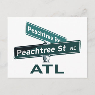 Postal RÓTULOS ATL Peachtree