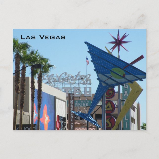 Postal Rótulos de Las Vegas (Anverso)