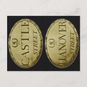 Postal Rótulos de Liverpool Street : Circa a principios d