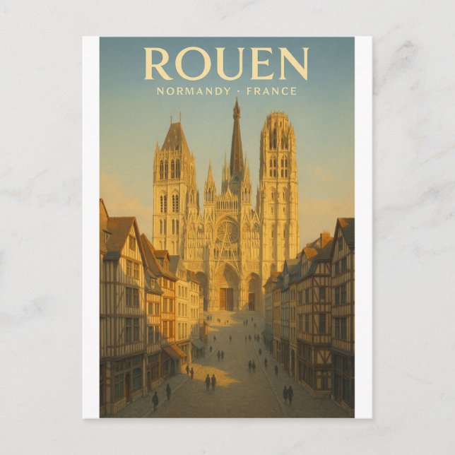 Postal Rouen  Normandy  France 2026 (Anverso)