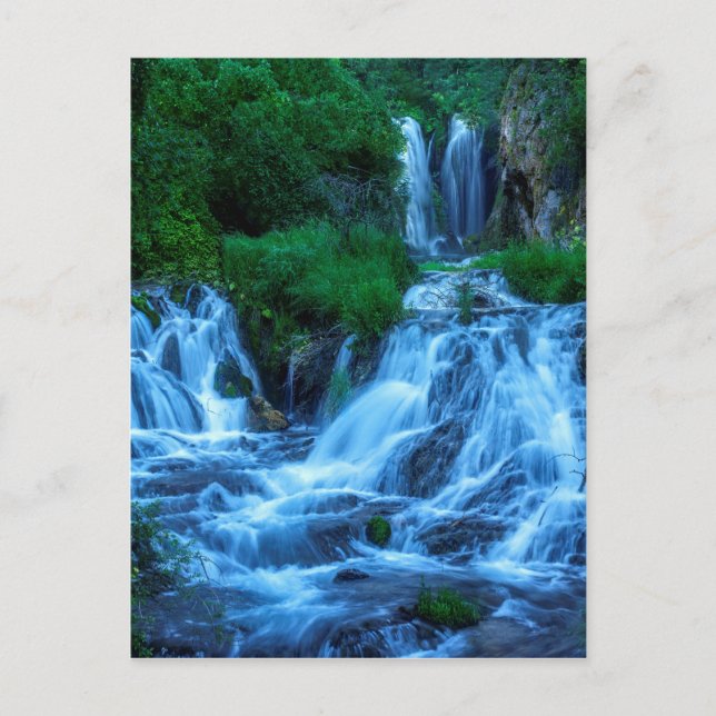 Postal Roughlock baja barranco del Spearfish (Anverso)