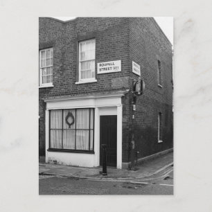 Postal Roupell Street, Waterloo, London UK Postcard