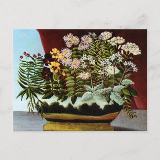 Postal Rousseau - Fleurs de Poete