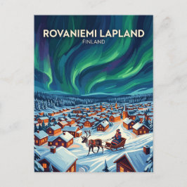Postal Rovaniemi Finlandia