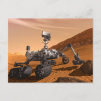 Rover de curiosidad del laboratorio de ciencias de
