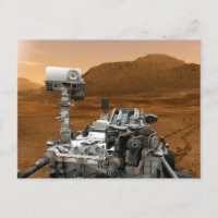 Rover de curiosidad del laboratorio de ciencias de