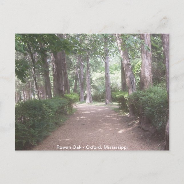 Postal Rowan Oak (Anverso)