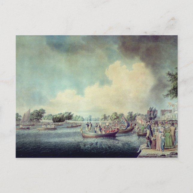 Postal Rowing Match en Richmond (Anverso)