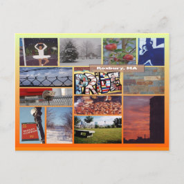 Postal Roxbury, Collage de fotos de Massachusetts 9958
