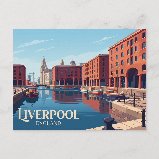 Postal Royal Albert Dock Inglaterra (Anverso)
