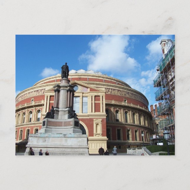 Postal Royal Albert Hall Londres (Anverso)