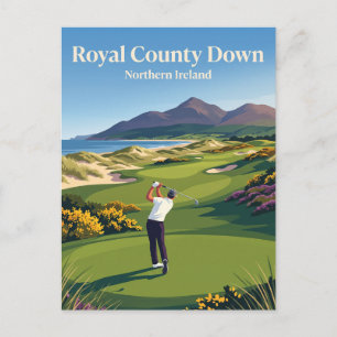 Postal Royal County Down Golf Club Irlanda del Norte