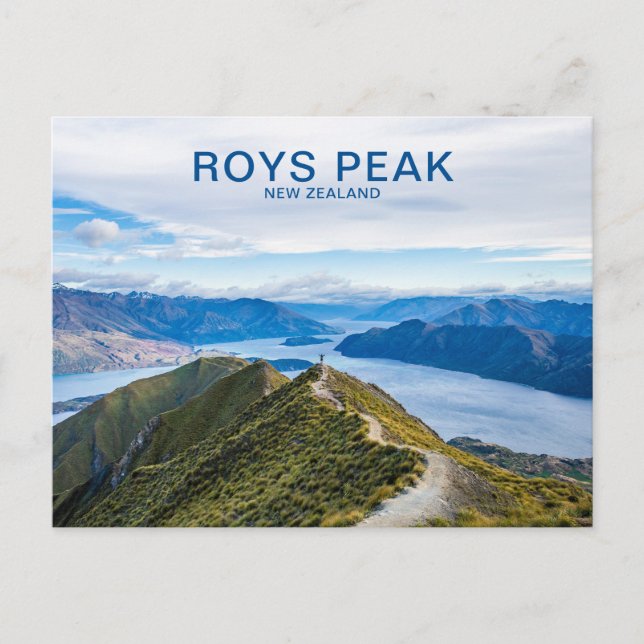 Postal Roys Peak Wanaka New Zealand Travel (Anverso)