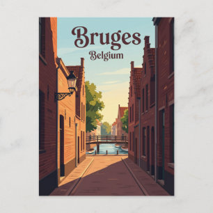 Postal Rozenhoedkaai Callejón Bélgica