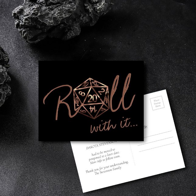 Postal RPG Dice | Cambio de fecha de jugador de tabla de  (Subido por el creador)