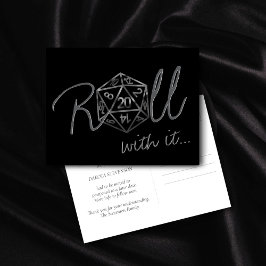 Postal RPG Silver Dice | Aplazamiento de PnP Gamer de Tab