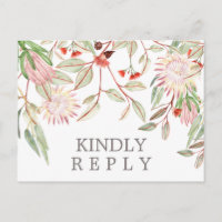RSVP, Boda ruso de flores australianas