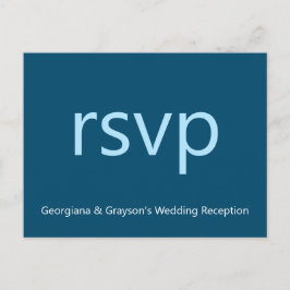 Postal RSVP minimalista