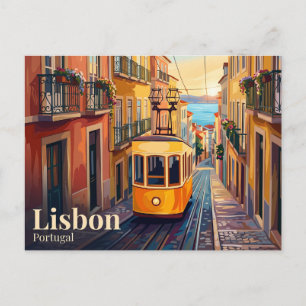 Postal Rua da Bica Portugal