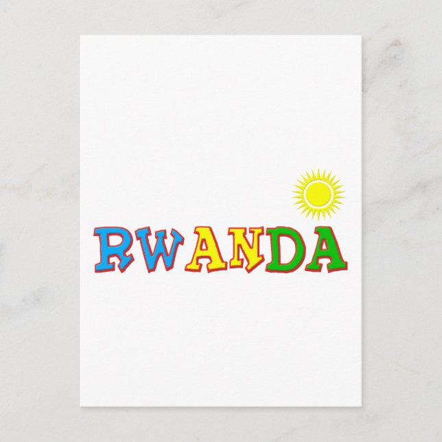 Postal Ruanda Goodies (Anverso)