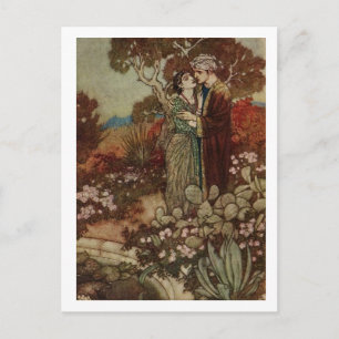Postal Rubaiyat de Dulac