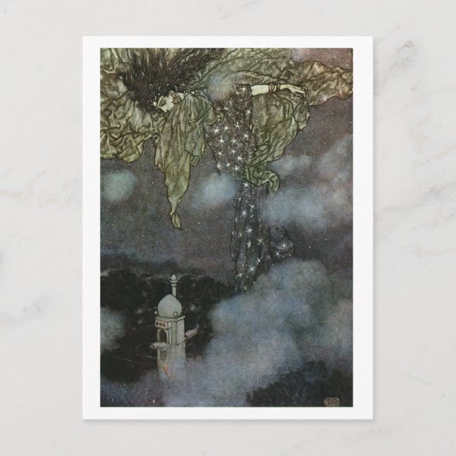 Postal Rubaiyat de Dulac (Anverso)