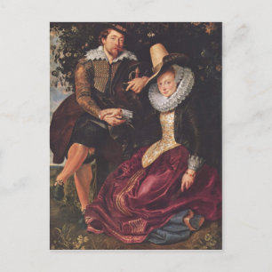 Postal Rubens, Peter Paul Selbstportr?t des Malers mit se