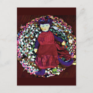 Postal Rubra la Reina de la Rag