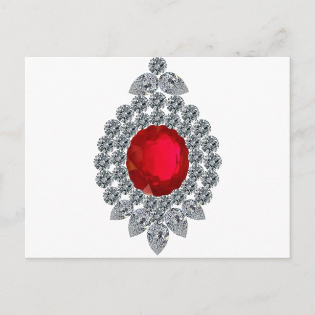 Postal Ruby Brooch (Anverso)