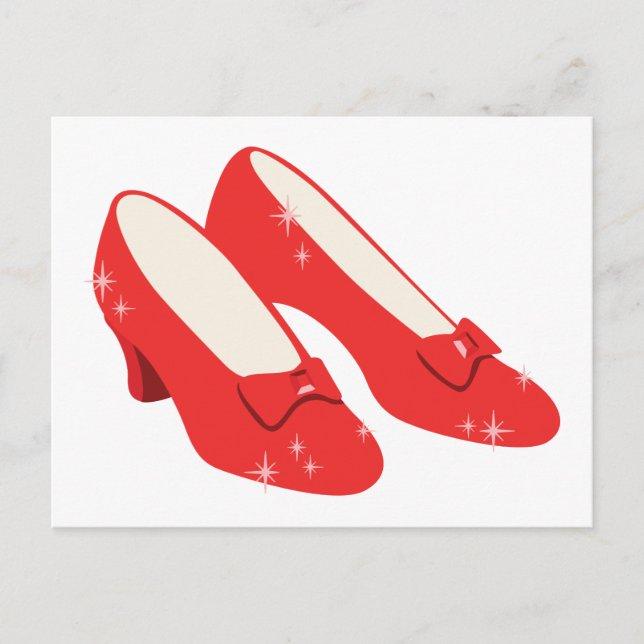 Postal Ruby Red Slippers (Anverso)