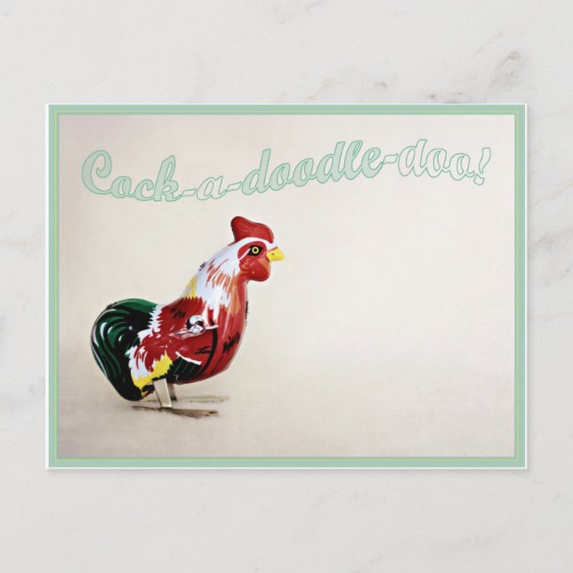 Postal Rude Rooster (Anverso)