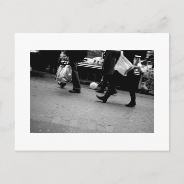 Postal Rue Daguerre Paris 14eme Homenaje a Agnes Varda 3 (Anverso)