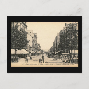 Postal Rue de l' Admiral Courbet, Saint Nazaire, Francia