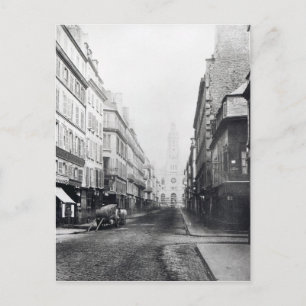 Postal Rue de la Chaussee-d'Antin, París, 1858-78