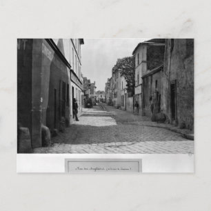 Postal Rue des Anglaises, de rue de Lourcine, París