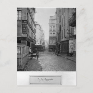 Postal Rue des Bourdonnais Paris 1858-78