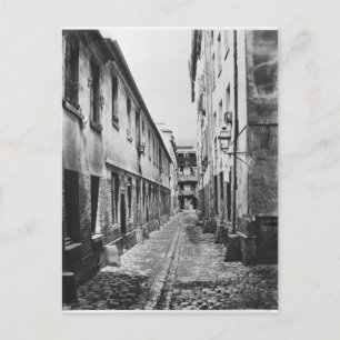 Postal Rue du Fer-a-Moulin, París, 1858-78