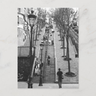 Postal Rue Foyatier, Montmartre, Paris Postcard