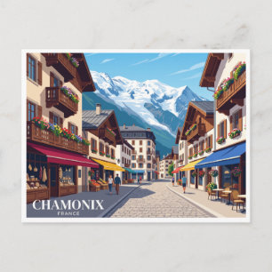 Postal Rue Joseph Vallot Chamonix Francia