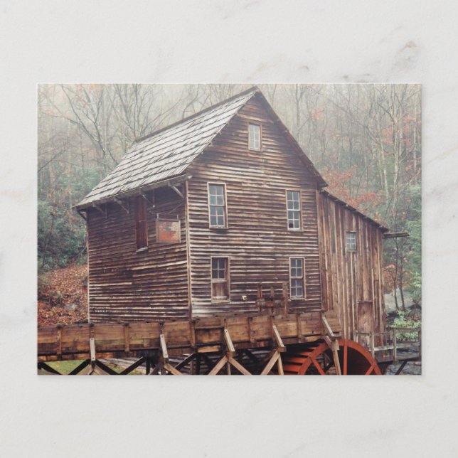 Postal Rueda de agua (Anverso)