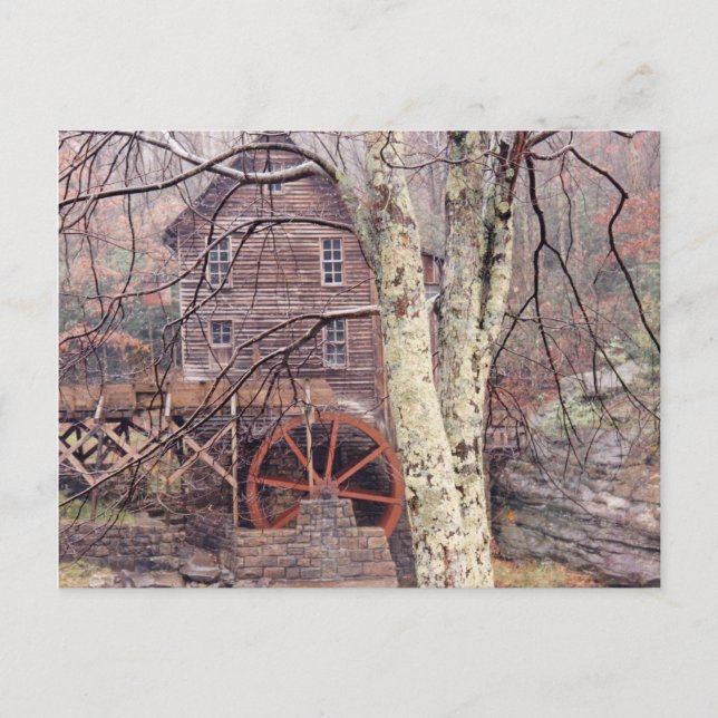 Postal Rueda de agua (Anverso)