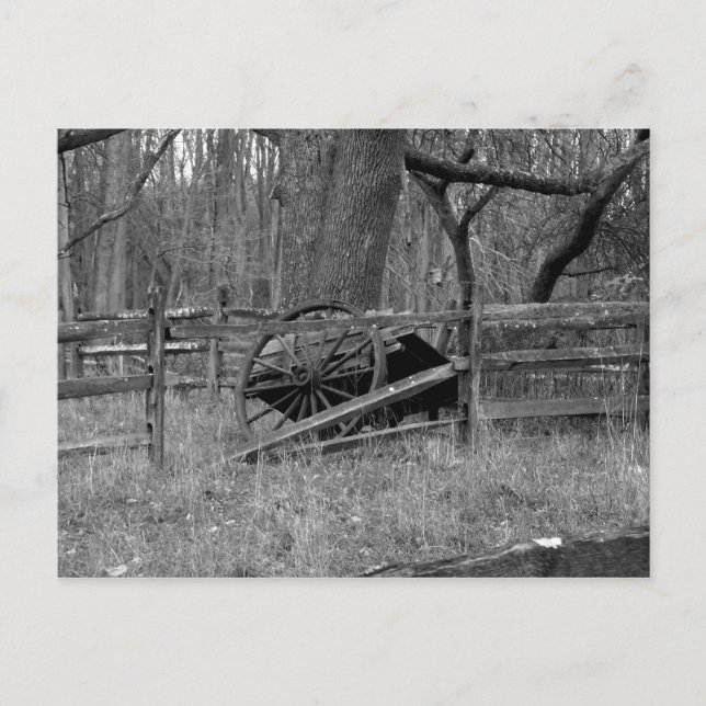Postal Rueda de carro (Anverso)