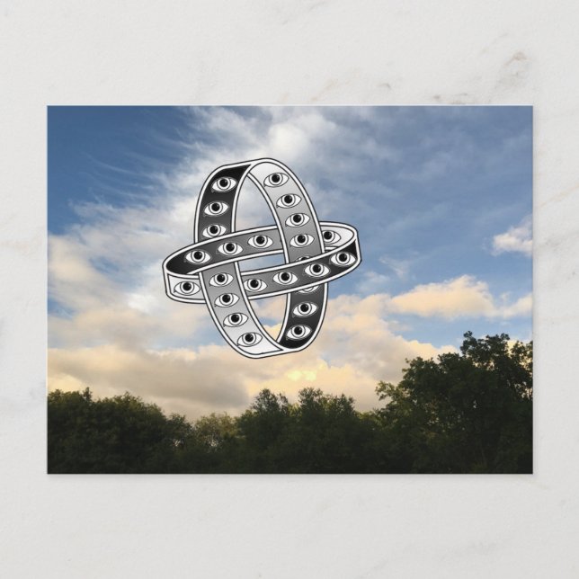 Postal Rueda de Ezequiel (Anverso)