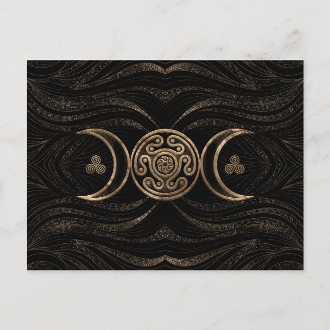 Postal Rueda de Hecate Triple Luna (Anverso)